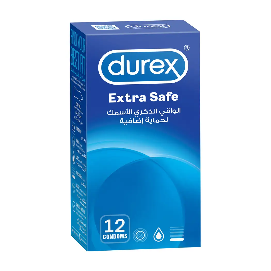 Durex Condom Extra Safe 12 pcs