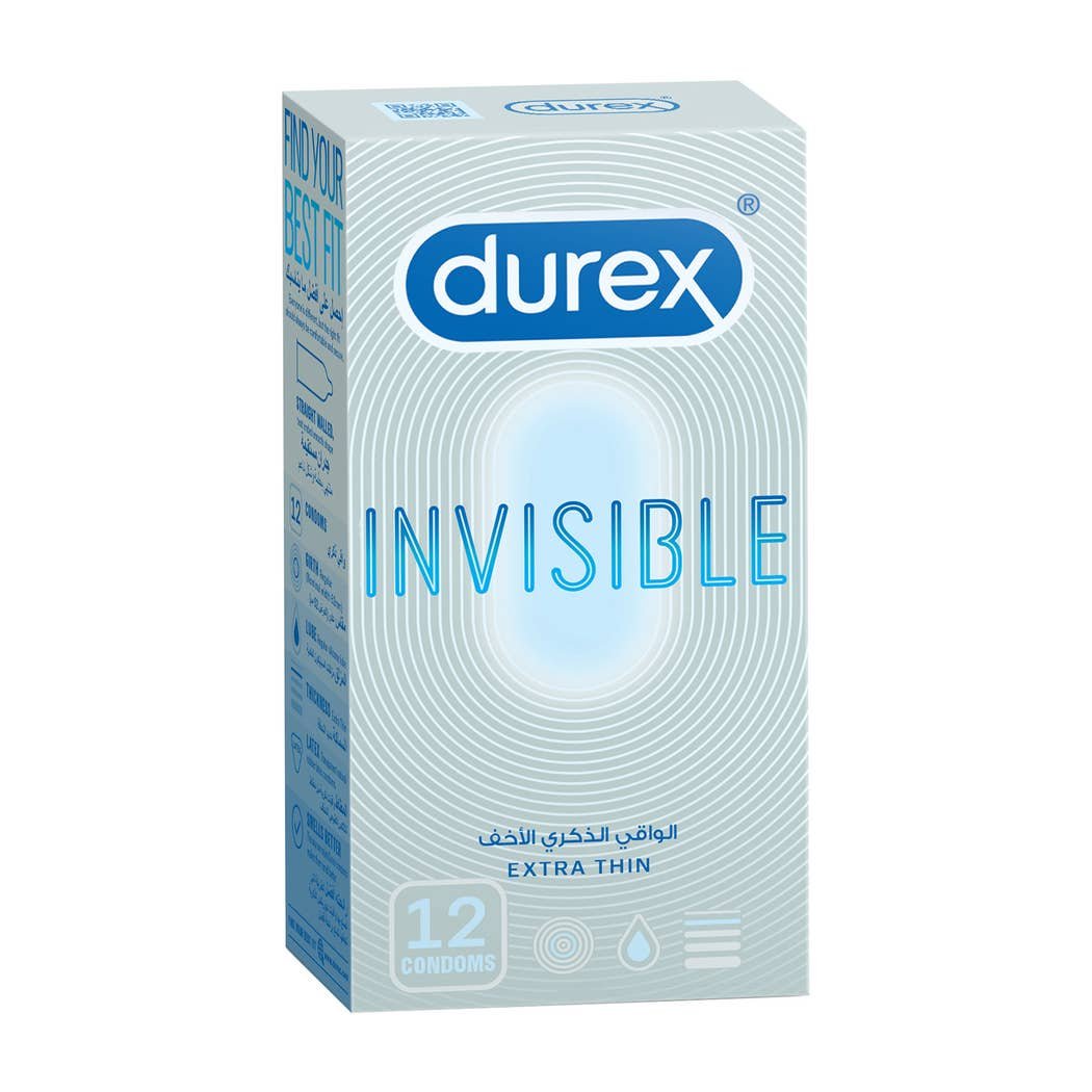Durex Invisible Extra Thin 12 pcs