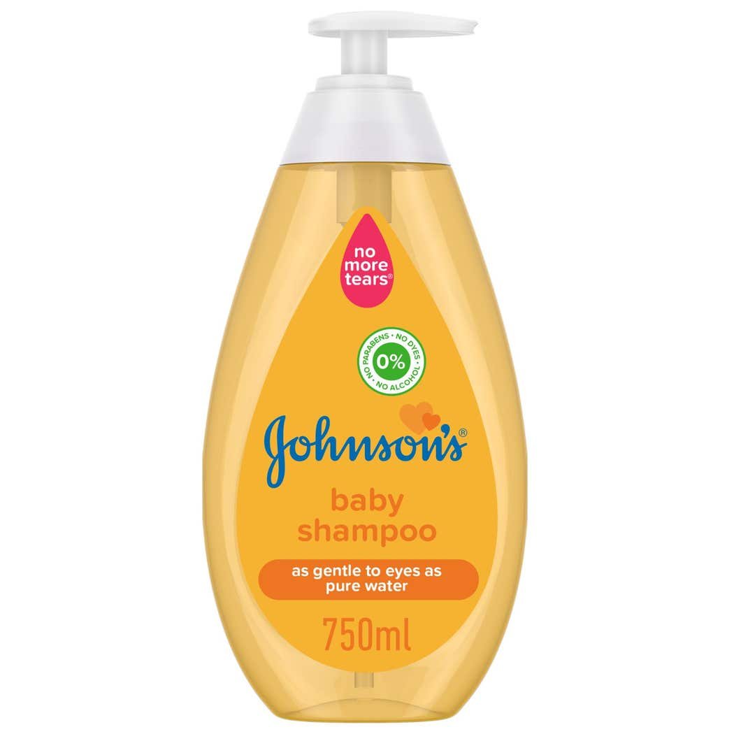 Johnson's Baby Shampoo, As Gentle to Eyes as Pure Water, Sulfate, 750ml