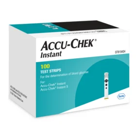 Accu Chek, Instant Strips For Sugar Analysis - 100 Pcs