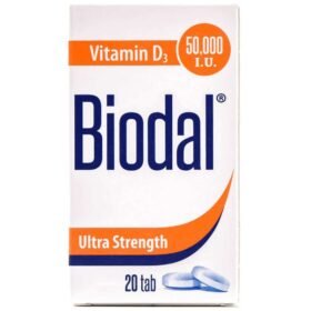 Biodal 50000 IU 20 Tablets