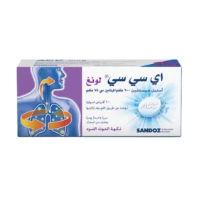 ACC ACC Long 600 Mg, Relieves Cough - 10 Tablets