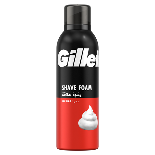 Gillette Gillette, Shaving Foam Regular Skin - 200 Ml