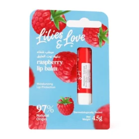 Lilies & Love Lilies & Love, Lip Balm, Raspberry - 4.5 Gm