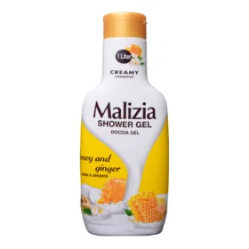 Malizia Malizia, Shower Gel, Honey & Ginger - 1000 Ml