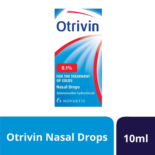 Otrivin Otrivin Adult, Nasal Drops, Relieves Allergy - 10 Ml