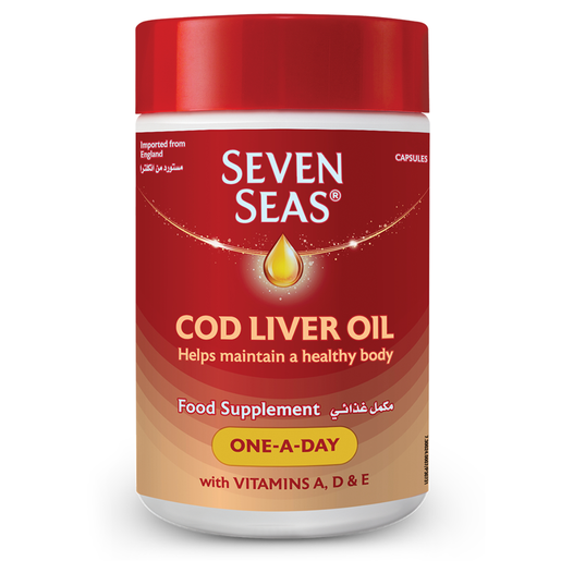Seven Seas, One A Day With Cod Liver Oil - 60 Capsules