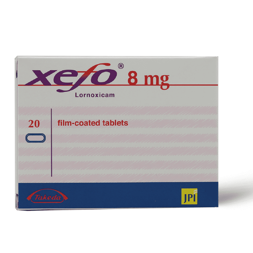 Xefo, Anti-Inflammatory, 8 Mg - 20 Tablets